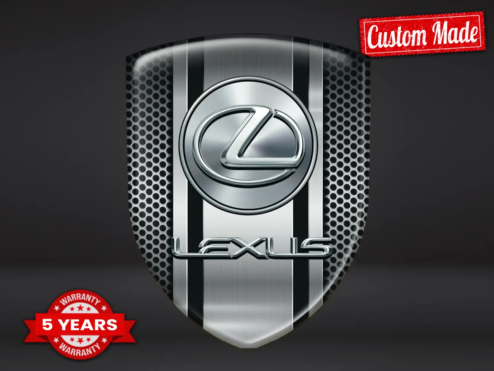 Lexus Vinyle Auto Sur Mesure Style Étoile Minimal